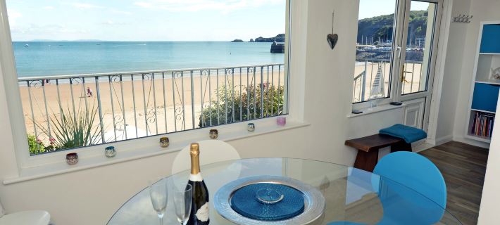 Gone to the Beach - Sea Views Direct Beach Access Hotels in Saundersfoot