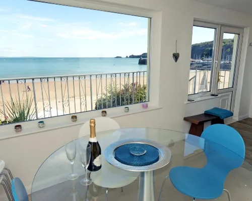 Gone to the Beach - Sea Views Direct Beach Access Hotels in Saundersfoot