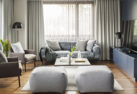 헬싱키 호텔 객실 내부