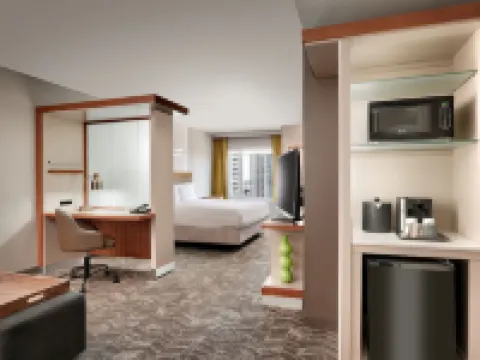 拉斯維加斯會展中心SpringHill Suites套房酒店 鄰近拉斯維加斯單軌站的酒店