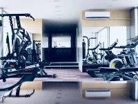 Al Dyafa Hotel Suites - salle de sport