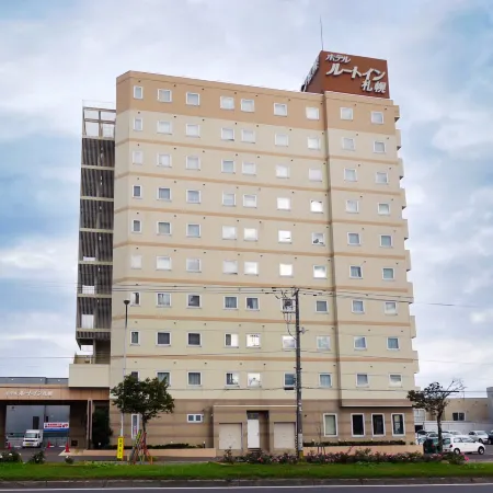Hotel Route-Inn Sapporo Shiroishi Отели рядом с достопримечательностью «Стадион «Саппоро Ацубэцу Парк»»