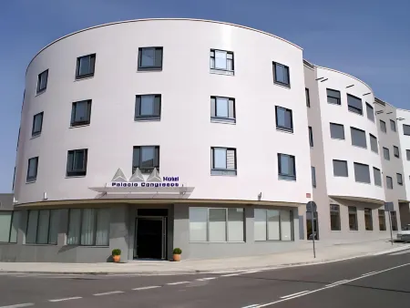 Hotel Palacio Congresos Отели рядом с достопримечательностью «P.º Ribera Sur»
