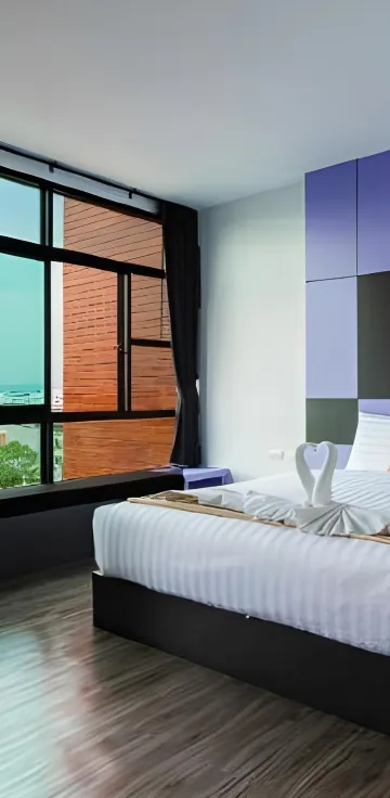 ห้องดีลักซ์พร้อมเตียงคู่