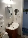 Oceanfront Studio - “also can’t get closer to the beach” View, comfy and clean!
