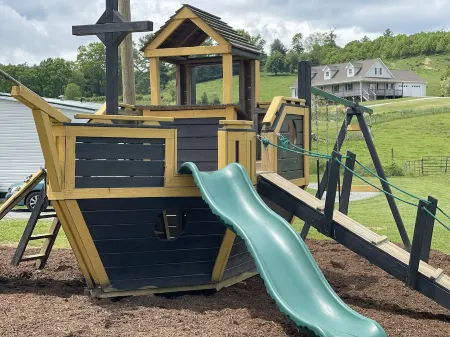 ① Pets OK ② 55" HDTV ③ 5min to Blue Rid ③ Fire Pit