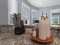 Charming Pet-Friendly 3-BR Home, Backyard, Firepit, A/C, Centrally Located