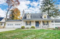 High-end home w/ fireplace, gourmet kitchen, sauna, game rm/ large yard/fire pit