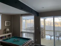 Cozy ski home with amazing views of Stratton & Bromley Mountains.