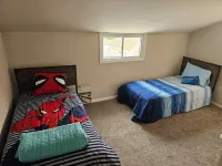 Family House closet to Motor sport, firepit, B.B.Q. and pet friendly.