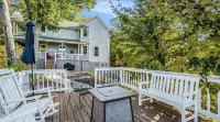Lake Michigan Sunset Views from updated Macatawa home w/private beach access