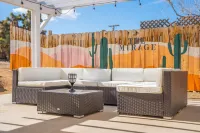 The Mirage | Firepit | Putt Putt | Hot Tub | BBQ Grill | Bocce Ball, Joshua Tree
