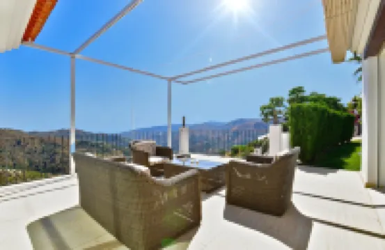 Heated pool.Central A/C Stunning Views Almunecar Luxury Countryside Villa