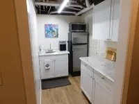 Newly finished basement apartment with private entrance in Columbus Indiana.