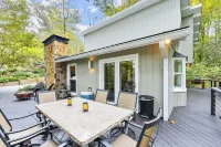 Lakefront Luxury Cabin Retreat with Jacuzzi & Party Dock