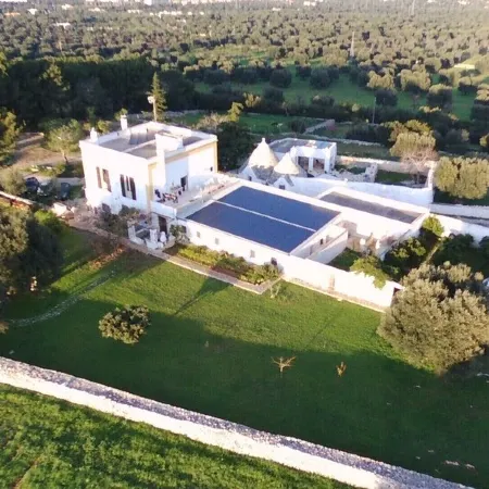 Old stables in historic farmhouse in panoramic position between sea and hills