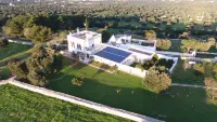 Old stables in historic farmhouse in panoramic position between sea and hills