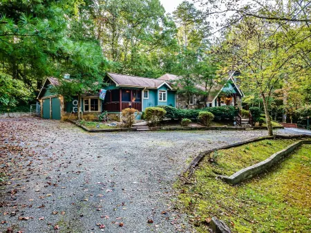 Charming Cabin Downtown Gatlinburg Theatre, Arcade Games, Fire Pit, HotTub