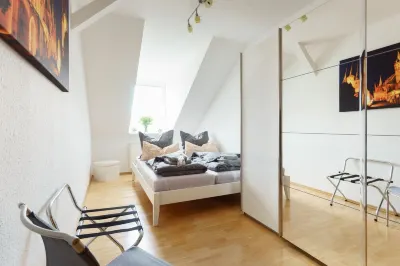 New apartment overlooking the citadel Petersberg