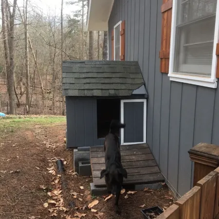 Secluded Lake Front Cabin - on Lake Hartwell, with Dock, Fenced Yard, Fire Pit.