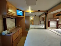 New Smyrna Rv Bunkhouse Pool Private Family RV