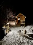 Tiny House with Private Hot Tub on 100 Acres
