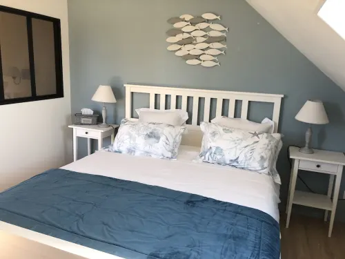 Romantic cottage 3 minutes from Etretat with garden - free parking