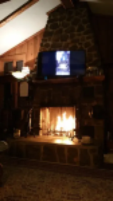 Stunning Views from Waterfront Log Cabin With Fireplace On The Chesapeake Bay