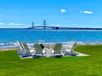 Beautiful Vacation Home On Lake Huron - WiFi, Beach Fire Pit, Bridge View