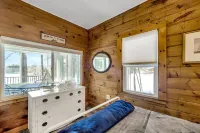 Tranquil, serene Sebago Lakefront House on 2 wooded acres - 300ft waterfront!