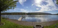 Modern Lakefront home with wonderful views and plenty of space!