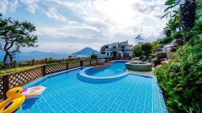 산타모니카펜션 거제식물원 주변 호텔