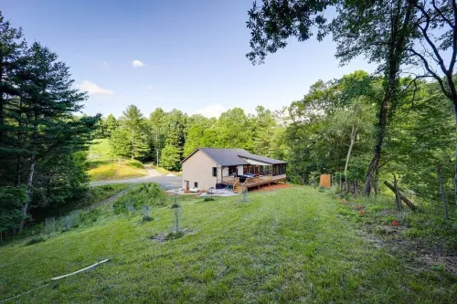 Cozy & intimate cottage w/Luxurious Hot Tub at Blue Ridge Mountains countryside