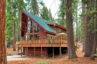 🌄 Most Lux A-Frame Panoramic View Yosemite West Cabin - NEW AC and EV Charger