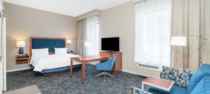 Hampton Inn & Suites Newburgh - Stewart Airport Hotéis em Orange County