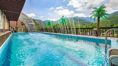 가평 산아래 스파펜션 중미산 주변 호텔