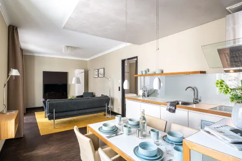 rostock apartment LIVING HOTEL - balkon