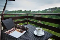 Pensiunea Toscana - vue sur la montagne