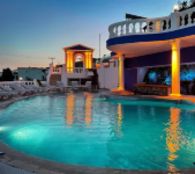 โรงแรม ASPAT BODRUM - ร้านอาหารที่หาด