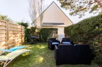 La Baule, house with garden, swimming pool, near beach Benoit