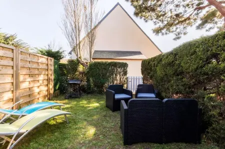 La Baule, house with garden, swimming pool, near beach Benoit