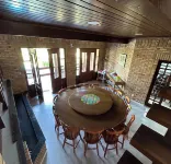 House in front of the sea with 5 suites, swimming pool, 3 living rooms, gated community