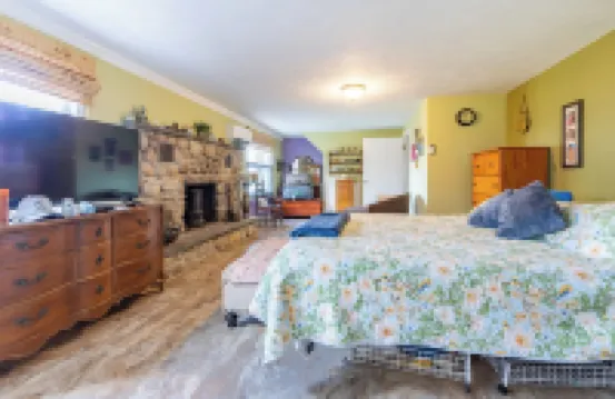 Spacious home with private lake front