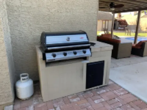 Desert Escape with Private Heated Pool & Backyard