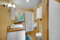 Waterfront, large covered boat slip provided, carport for 1 plus xtra parking