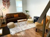 Stream Side Cabin surrounded by woods + Fire Pit