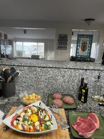 Bella’s bungalows on Lake June in Winter