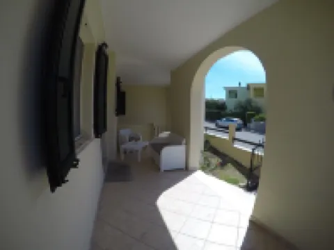 Villa with garden in a small paradise