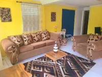 Chateau mako private property, that overlooks the town of Castries.