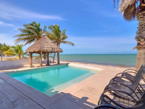 Casa Kibis  -  Yucatan Home Rentals Hotels in Chicxulub Puerto